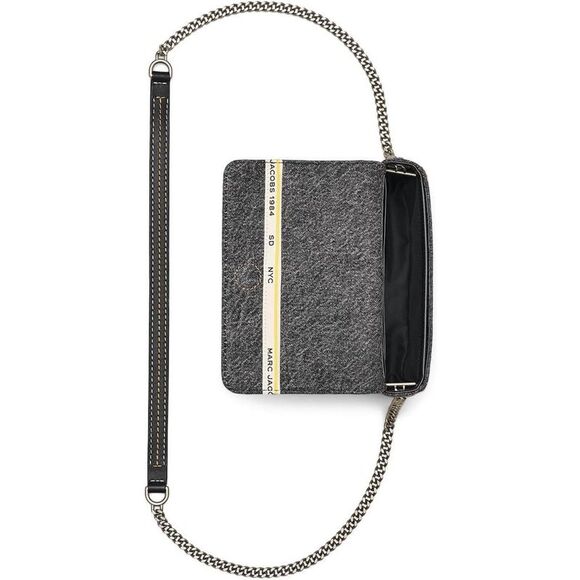 Marc Jacobs The Denim Chain Mini Bag - Black Wash